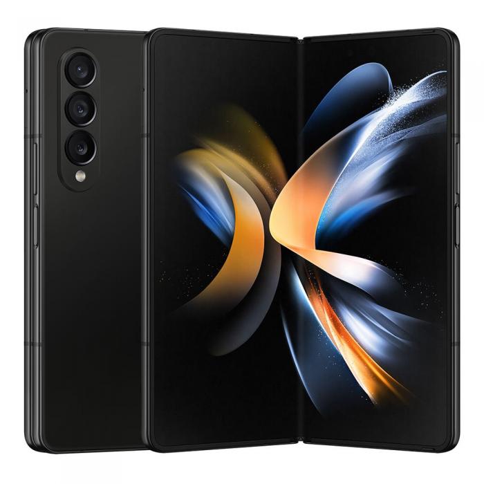 Samsung - Samsung Galaxy Z Fold 4 5G 256GB 12GB RAM - Phantom Svart