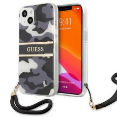 Guess - Guess Camo Strap Collection Skal iPhone 13 - Svart