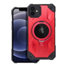A-One Brand - iPhone 12/12 Pro Mobilskal Magsafe Ringhållare Armor - Röd