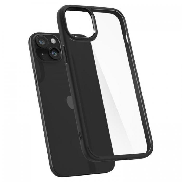 Spigen - Spigen iPhone 15 Plus Mobilskal Ultra Hybrid - Matte Svart