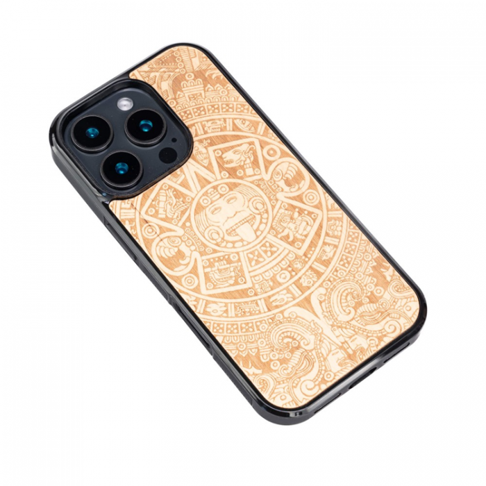 Bewood - Bewood iPhone 16 Pro Mobilskal Aztec Calendar Aniegre