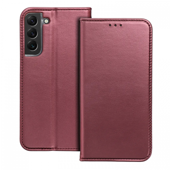 A-One Brand - Galaxy A36 Plnboksfodral Smart Magneto - Burgundy