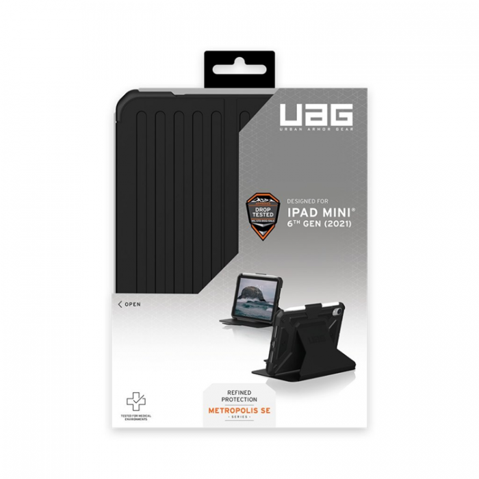 Urban Armor Gear - UAG Metropolis SE fr Apple iPad Mini (7:e gen) - Svart