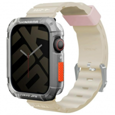 Skinarma - Skinarma Apple Watch (42/44/45mm) Armband Shokku - Beige