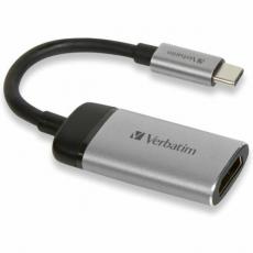 Verbatim - Verbatim USB-C till HDMI Adapter 4K - Grå