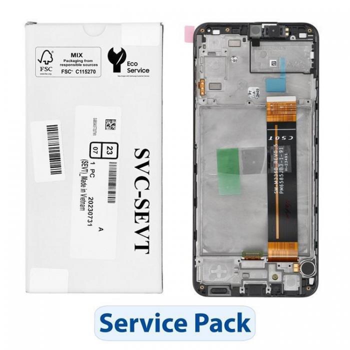 SpareParts - SAMSUNG A23 4G Skrm med LCD-display ServicePack GH82-28563A