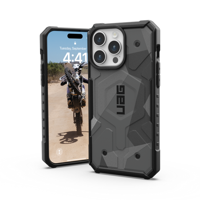 UAG - UAG iPhone 15 Pro Max Mobilskal Magsafe Pathfinder SE - Geo Camo