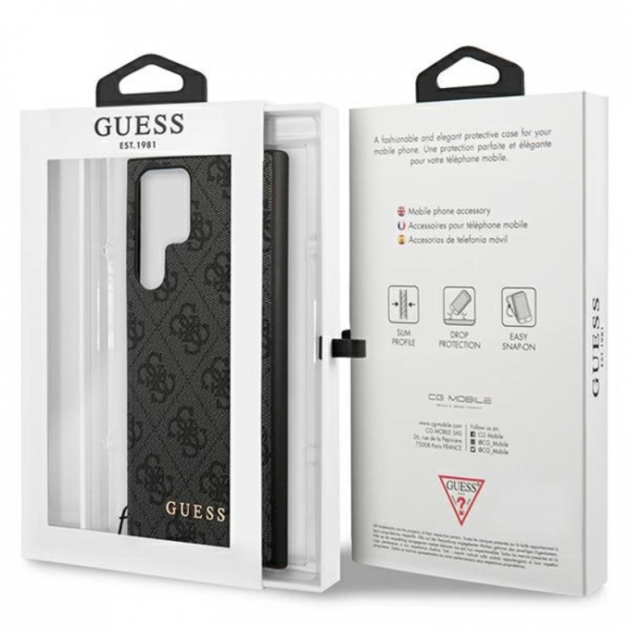 Guess - Guess Galaxy S24 Ultra Mobilskal Charms Collection - Svart