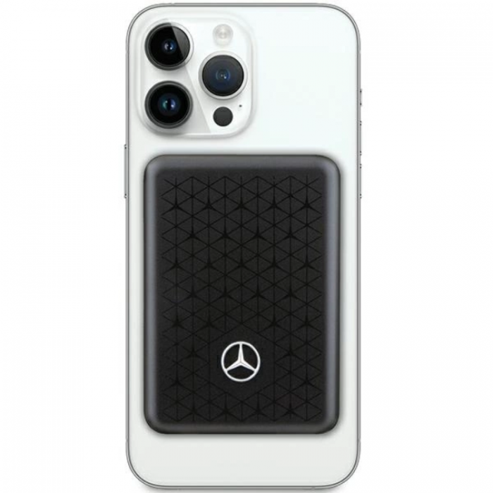 Mercedes - Mercedes Powerbank Magsafe 3000mAh 5W Stars Pattern - Svart