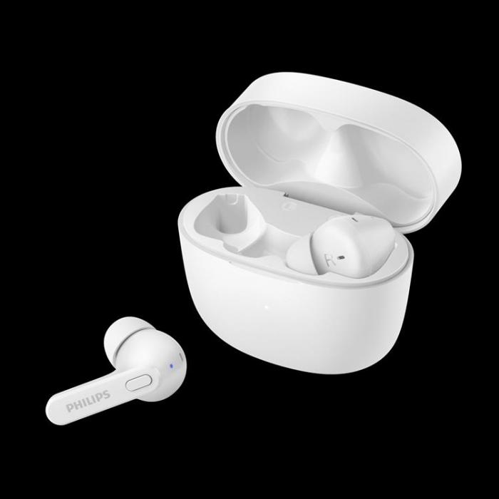 Philips - PHILIPS True Wireless In-Ear-Hrlurar, IPX4-Klass - Vit