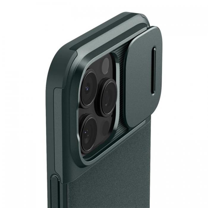 Spigen - Spigen iPhone 16 Pro Mobilskal MagSafe Optik Armor - Grn