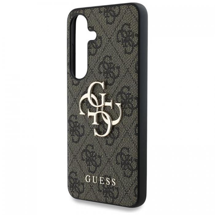 Guess - Guess Galaxy S25 Plus Mobilskal Big 4G Logo Classic - Brun