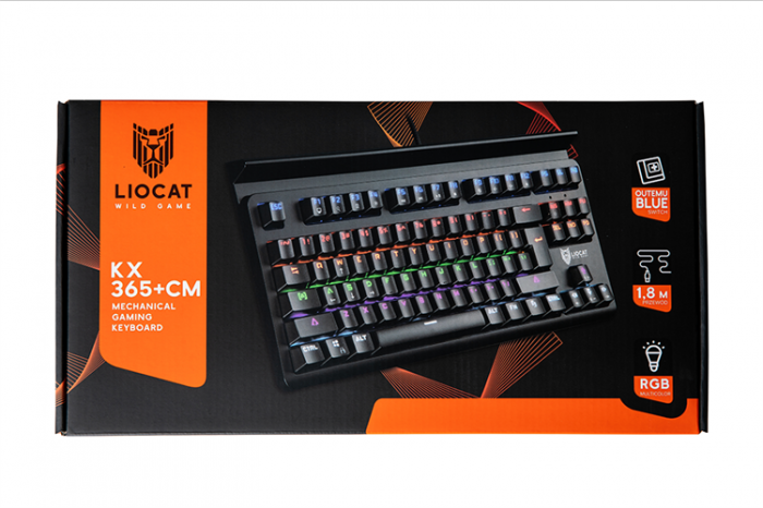 Liocat - Liocat Gaming Tangentbord KX 365 CM Mekanisk qwerty - Svart