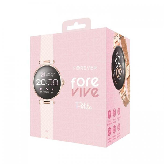 Forever - Forever Smartwatch ForeVive Petite SB-305 - Rose Guld