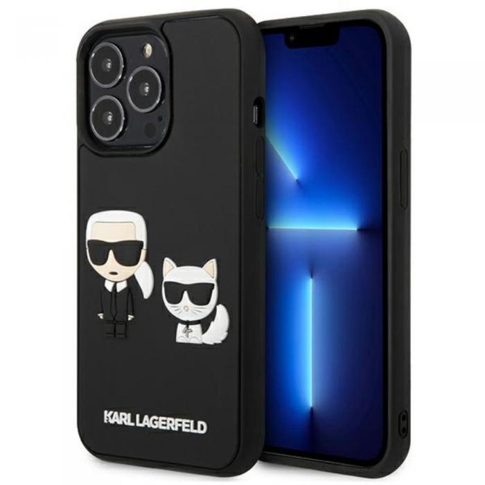 KARL LAGERFELD - Karl Lagerfeld iPhone 13 Pro Fodral Choupette Motiv