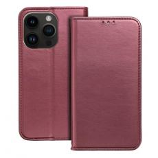 A-One Brand - iPhone 16 Pro Plånboksfodral Smart Magneto - Burgundy