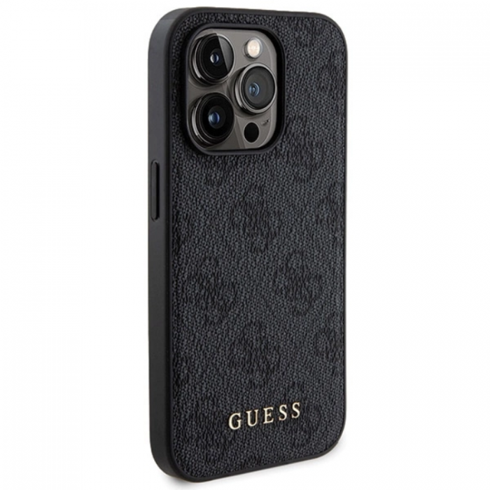 Guess - Guess iPhone 13 Pro Max Mobilskal Med Powerbank 5000mAh Magsafe Metal Logo