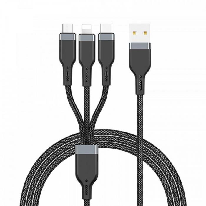 WIWU - WiWU Platinum Series Data Cable Wi-C019 USB A to USB C 3A 1,2m