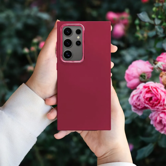 A-One Brand - Xiaomi Redmi Note 14 Pro/14 Pro Plus Mobilskal Frame - Magenta