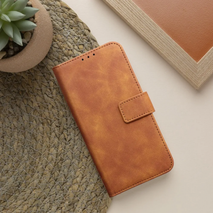 A-One Brand - Xiaomi Redmi Note 10/10S Plnboksfodral Tender - Brun