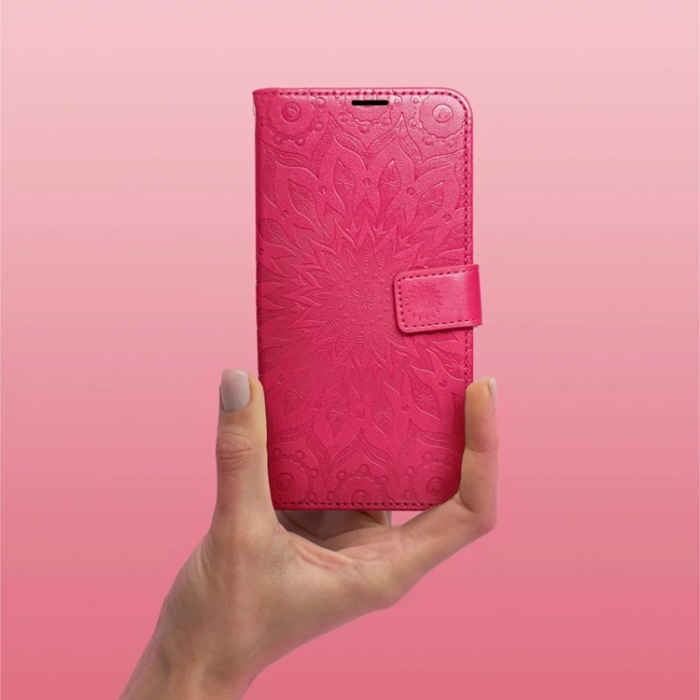 A-One Brand - Xiaomi Redmi 14C Plnboksfodral Mezzo - Mandala Magenta