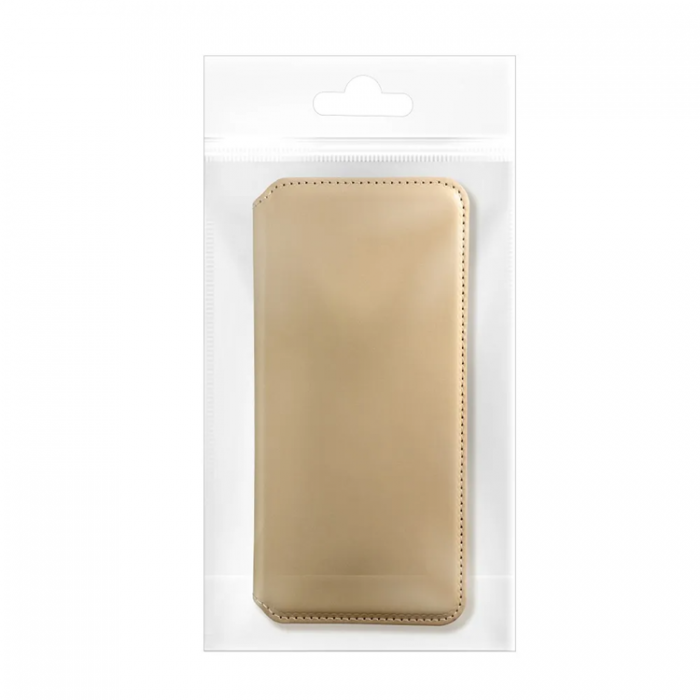 A-One Brand - iPhone 15 Pro Max Plnboksfodral Dual Pocket - Guld