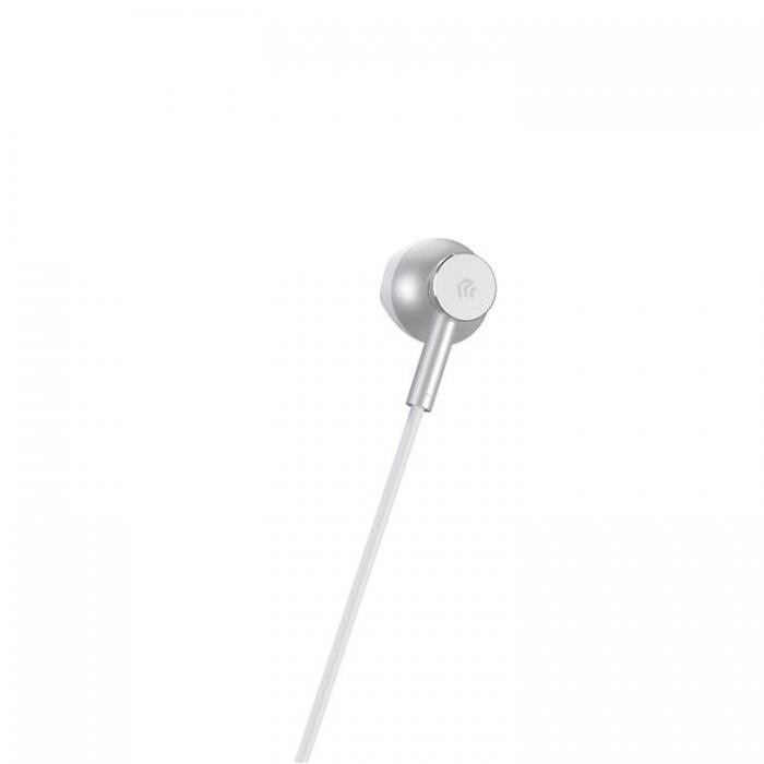 Devia - Devia In-Ear Trdbundna Hrlurar USB-C Smart M2 Digital Metal - Silver