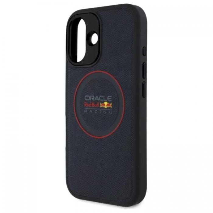 Red Bull - Red Bull iPhone 16 Mobilskal MagSafe Lder Red Ring - Navy