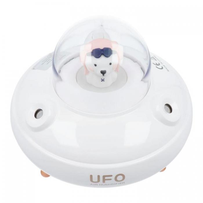 A-One Brand - Aromaterapimaskin Luftfuktare/Diffusor UFO - Vit