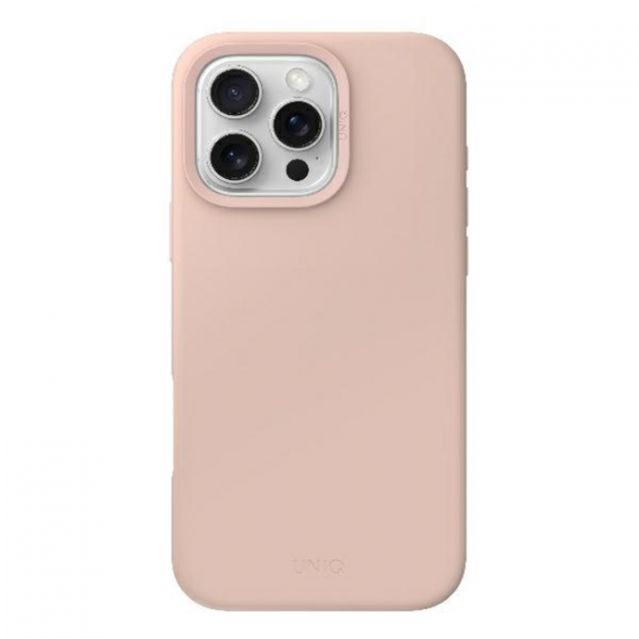 UNIQ - Uniq iPhone 16 Pro Max Mobilskal Magsafe Lino Hue - Rosa