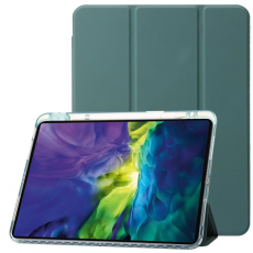 A-One Brand - iPad Pro 12.9 (2018/2020/2021/2022) Fodral Med Pennfack - Grön