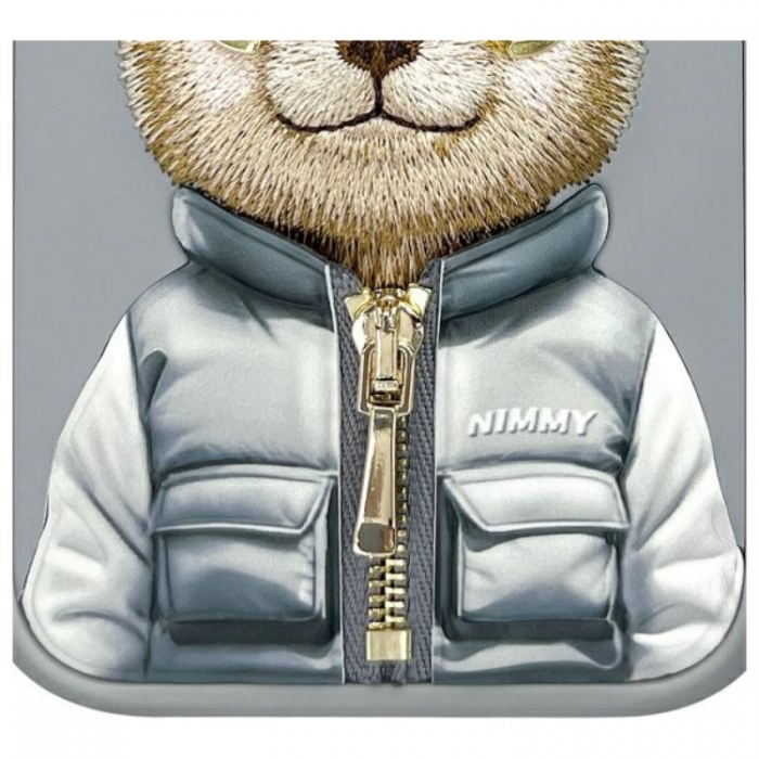 NIMMY - Nimmy iPhone 16 Mobilskal Cool & Cute 2.0 Bear - Gr