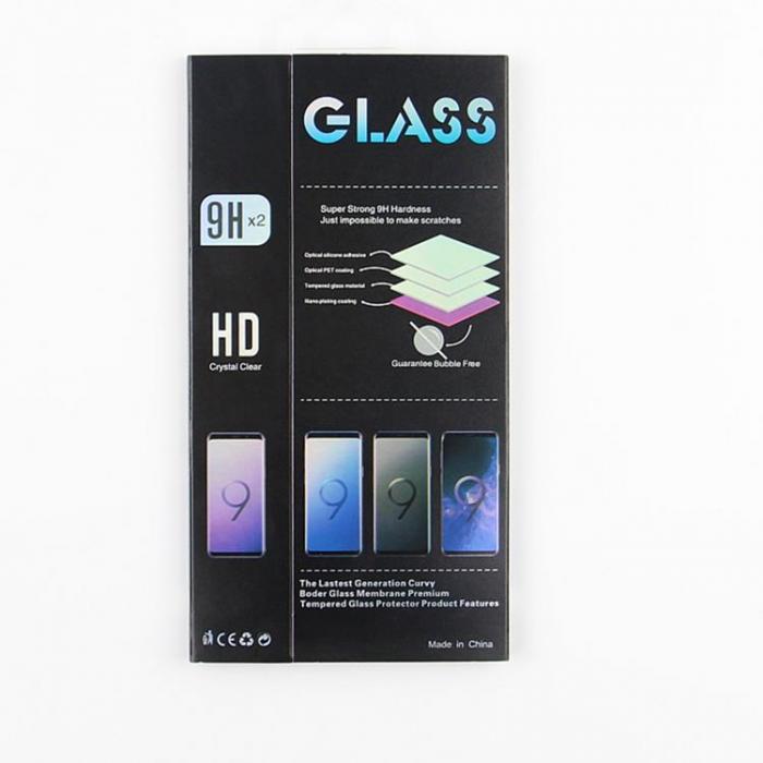 A-One Brand - iPhone 16e Hrdat Glas Skrmskydd 5D - Svart