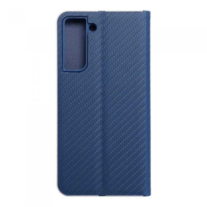 OEM - Galaxy S21 FE Plnboksfodral Forcell Luna Carbon - Bl