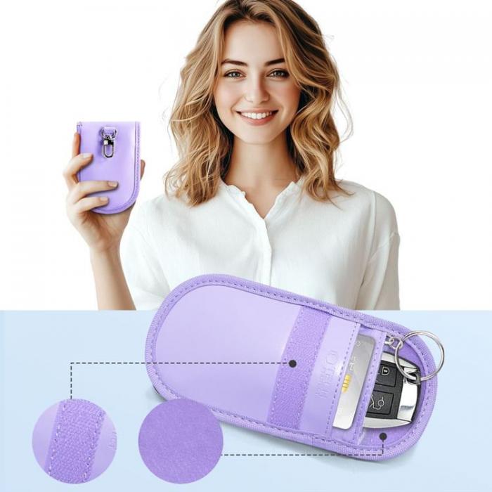 Tech-Protect - Tech-Protect Nyckells RFID Signal Blocker Faraday Skal - Lavender