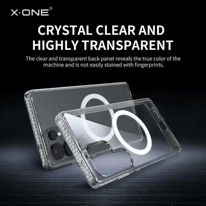 X-One - X-One Galaxy S25 Plus Mobilskal Dropguard Magnetic - Clear