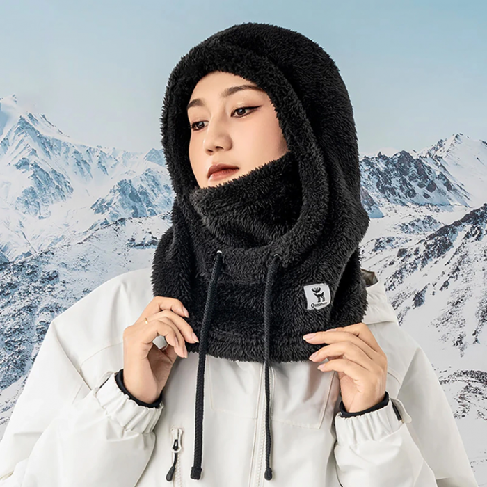 Qunature - Qunature Ski Balaclava Storlek M Arctic Velvet - Svart