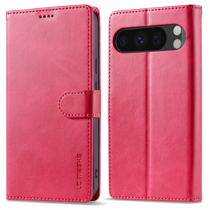 LC.imeeke - LC.IMEEKE Google Pixel 9 Pro XL Plnboksfodral - Rosa