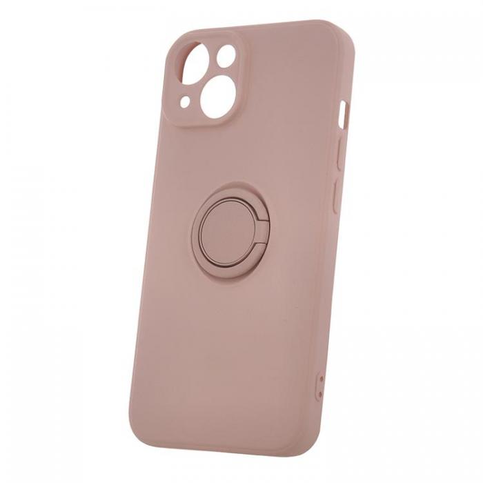 A-One Brand - iPhone 15 Mobilskal Finger Grip - Rosa