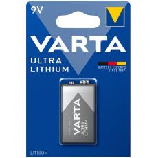 VARTA - Varta 1-pack Ultra Lithium Batteri 9V