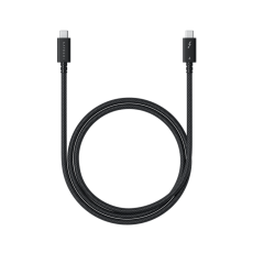 Satechi - Satechi USB-C till USB-C Kablar Thunderbold (1m) - Svart