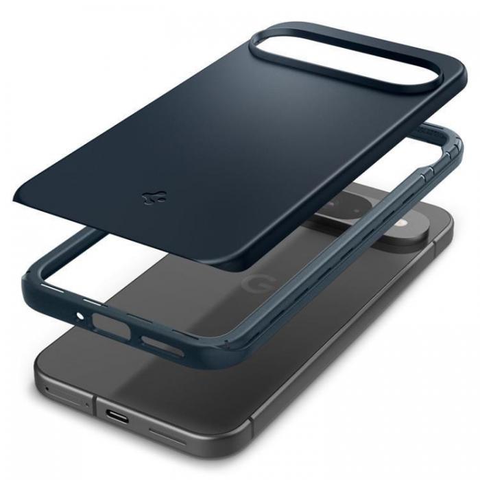 Spigen - Spigen Google Pixel 9/9 Pro Mobilskal Thin Fit - Metal Slate