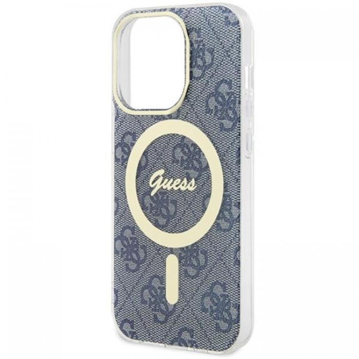 Guess - Guess iPhone 15 Pro Mobilskal Magsafe IML - Bl