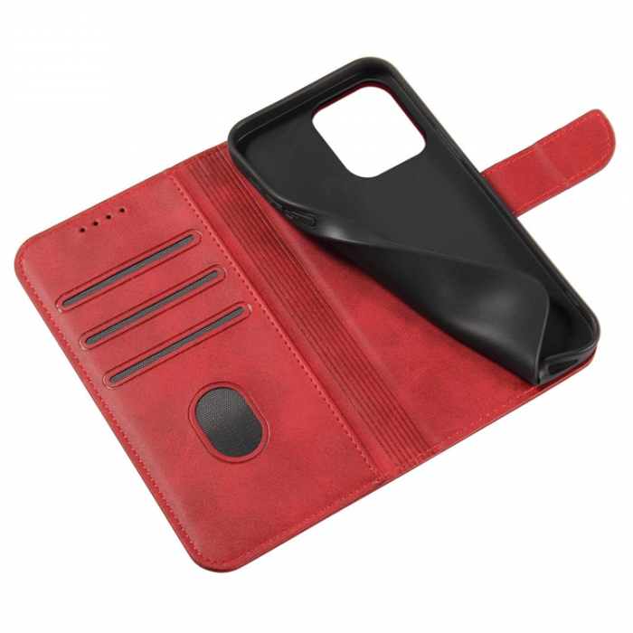 OEM - Galaxy S23 Plnboksfodral Magnet Kickstand - Rd