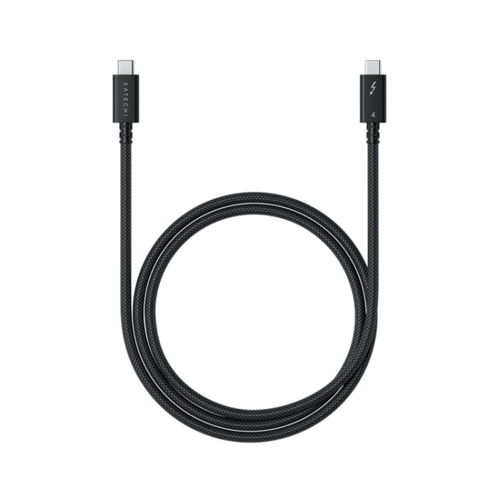 Satechi - Satechi USB-C till USB-C Kablar Thunderbold (1m) - Svart