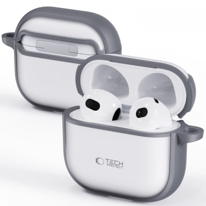 Tech-Protect - Tech-Protect Airpods 4 Skal Magsafe - Matte Gr