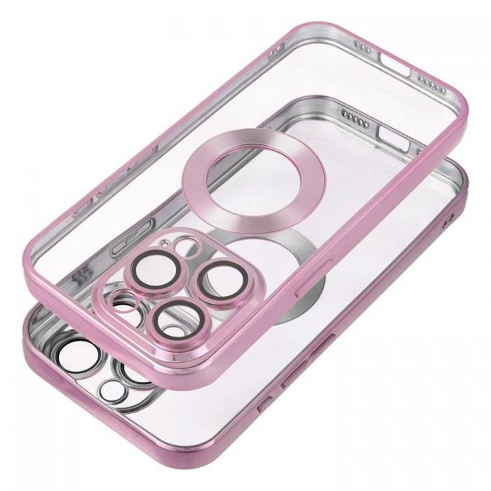 A-One Brand - iPhone 15 Pro Mobilskal Glam - Rosa