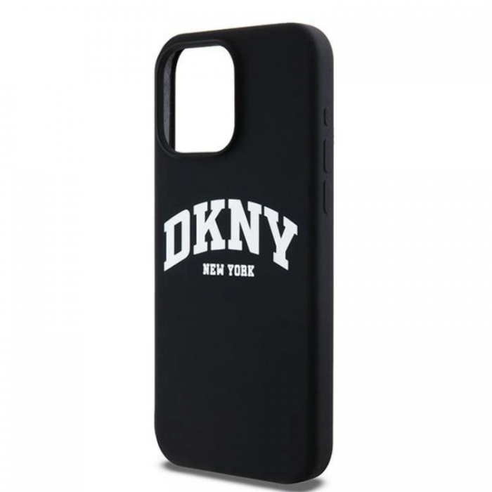 DKNY - DKNY iPhone 12/12 Pro Mobilskal MagSafe Silikon Vit Logo