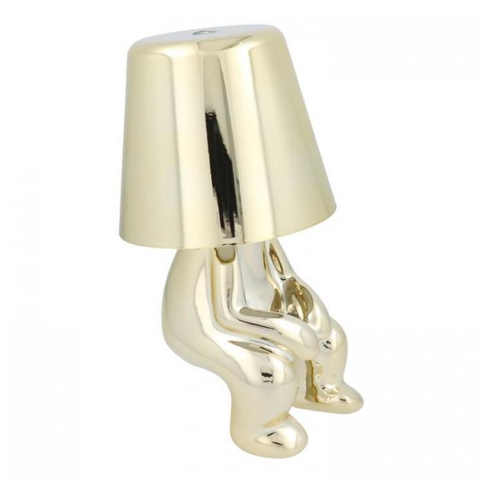 A-One Brand - Bordslampa Vid Sngen GOLD MAN Seat (model 2) MLTL