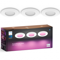 Philips - Philips Hue Slim Downlight S 90mm 3-pack - Vit